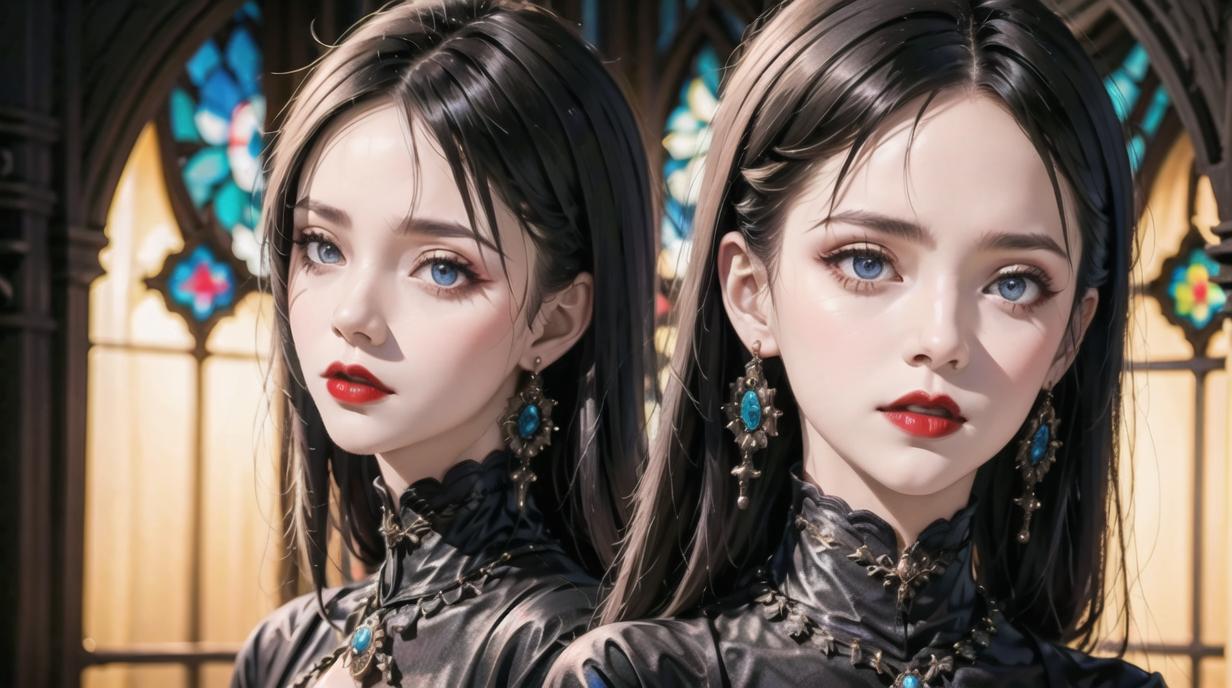 ai二次元少女美图,高颜值ai二次元美女图片