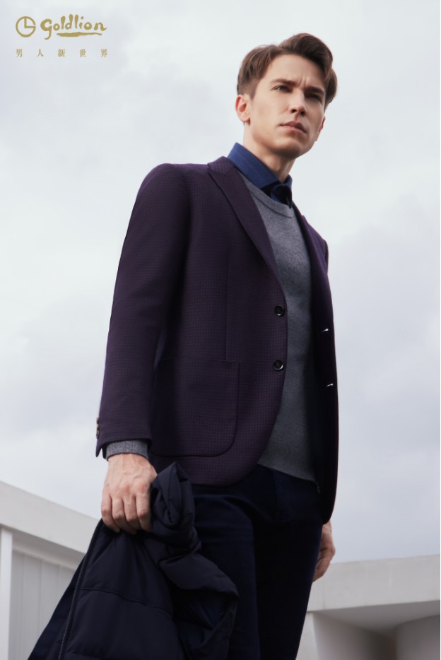 冬装搭配拒绝单调，金利来为冬日添色彩