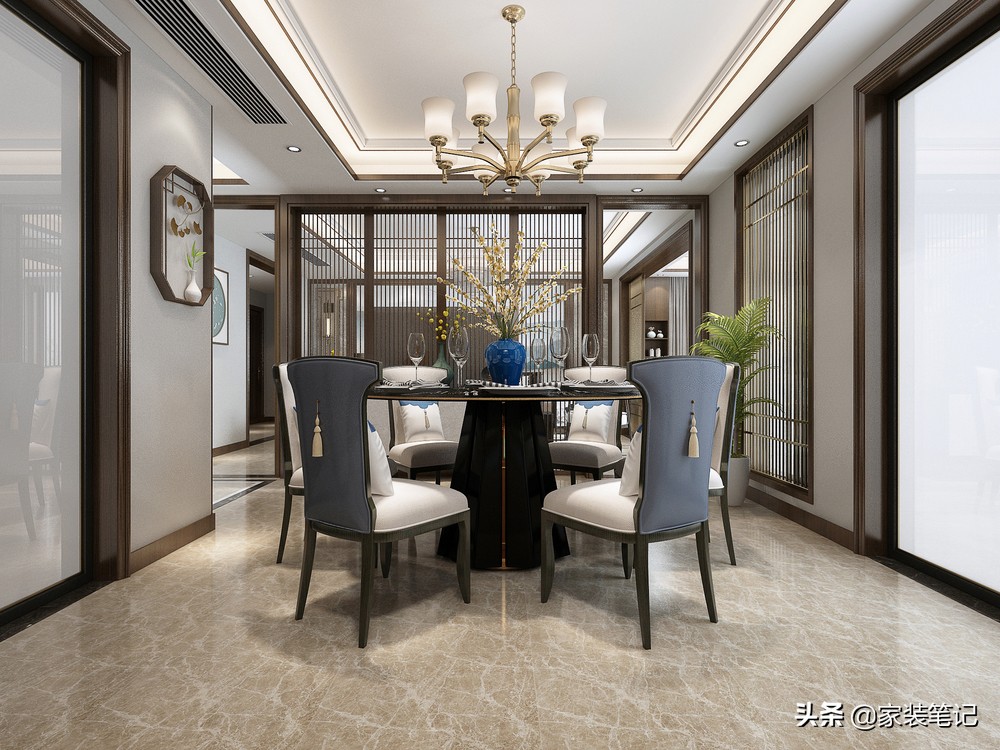 厦门装修风格好看的房子,厦门新中式极简轻奢风格装修