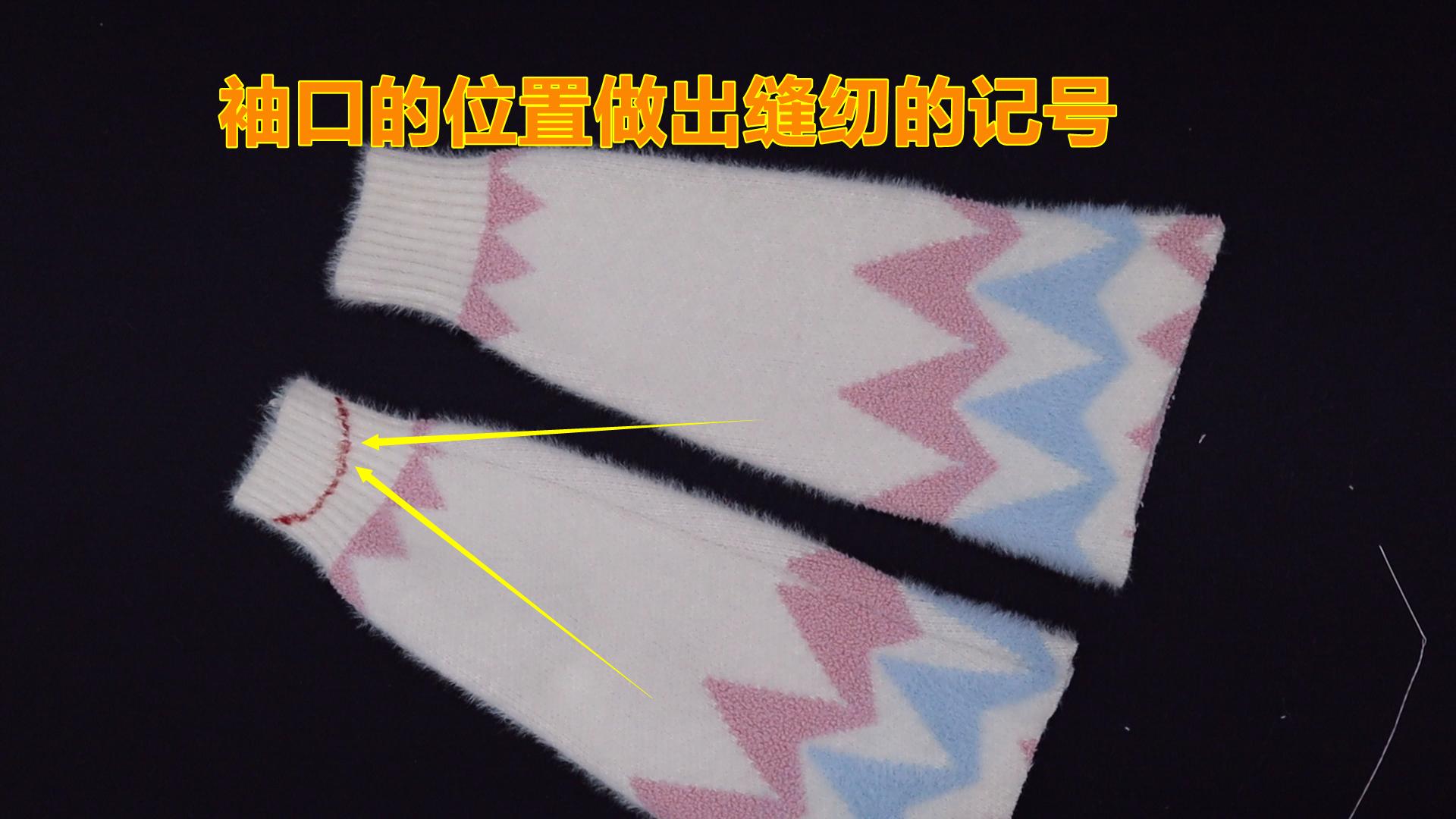 冬季毛衣秒变棉拖鞋,凉鞋用旧毛衣改棉拖鞋