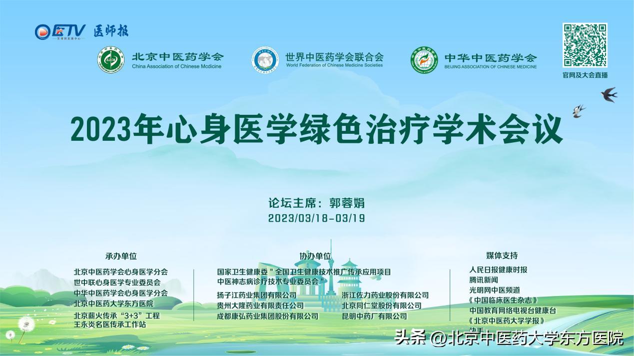 2023年心身医学绿色治疗学术会议顺利召开