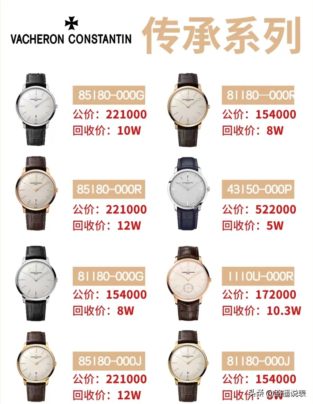 江诗丹顿最新款价格图片大全,江诗丹顿纵横四海2022行情