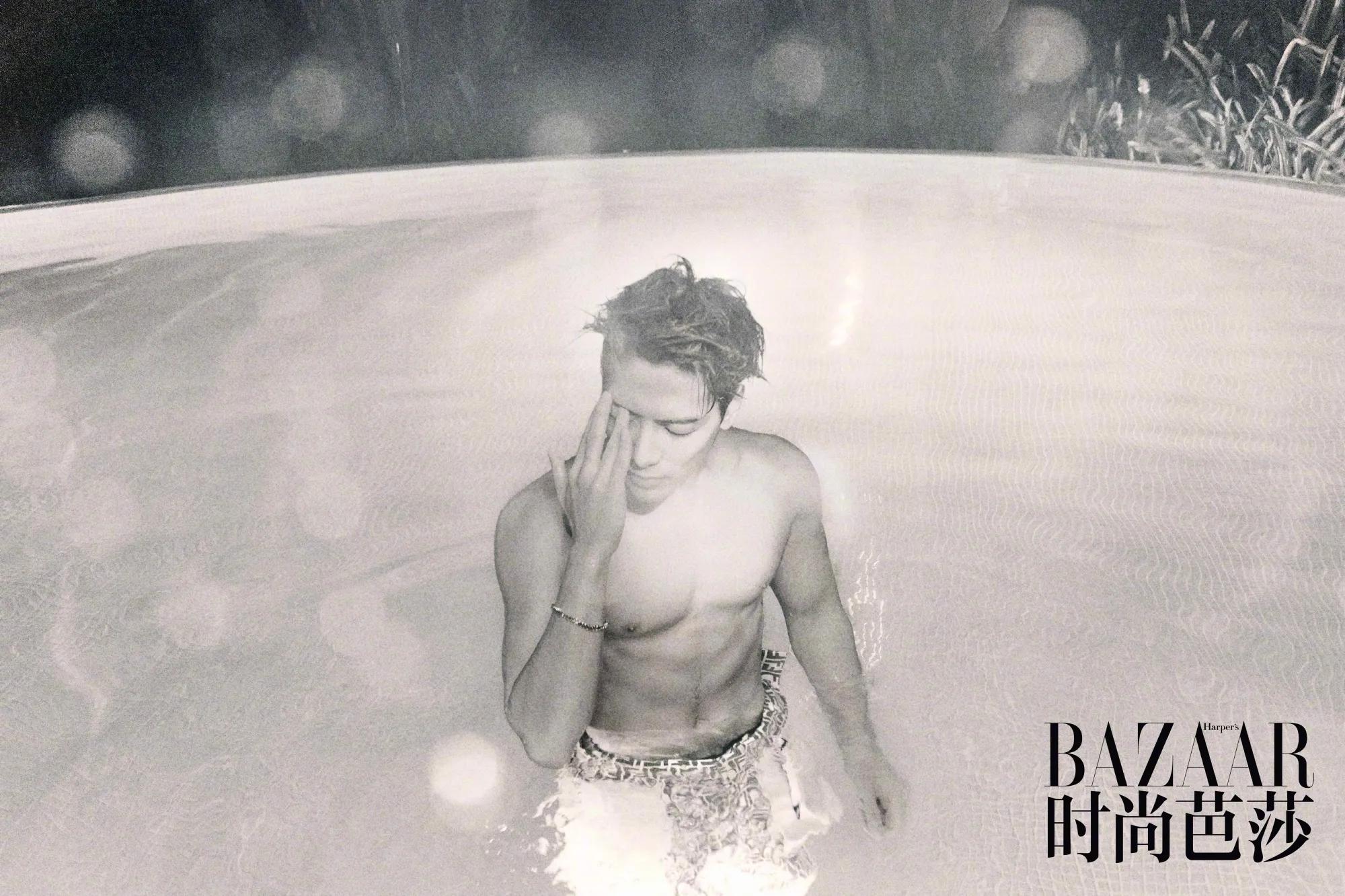 时尚芭莎肖战和谁拍过,时尚芭莎肖战年度盛典照片