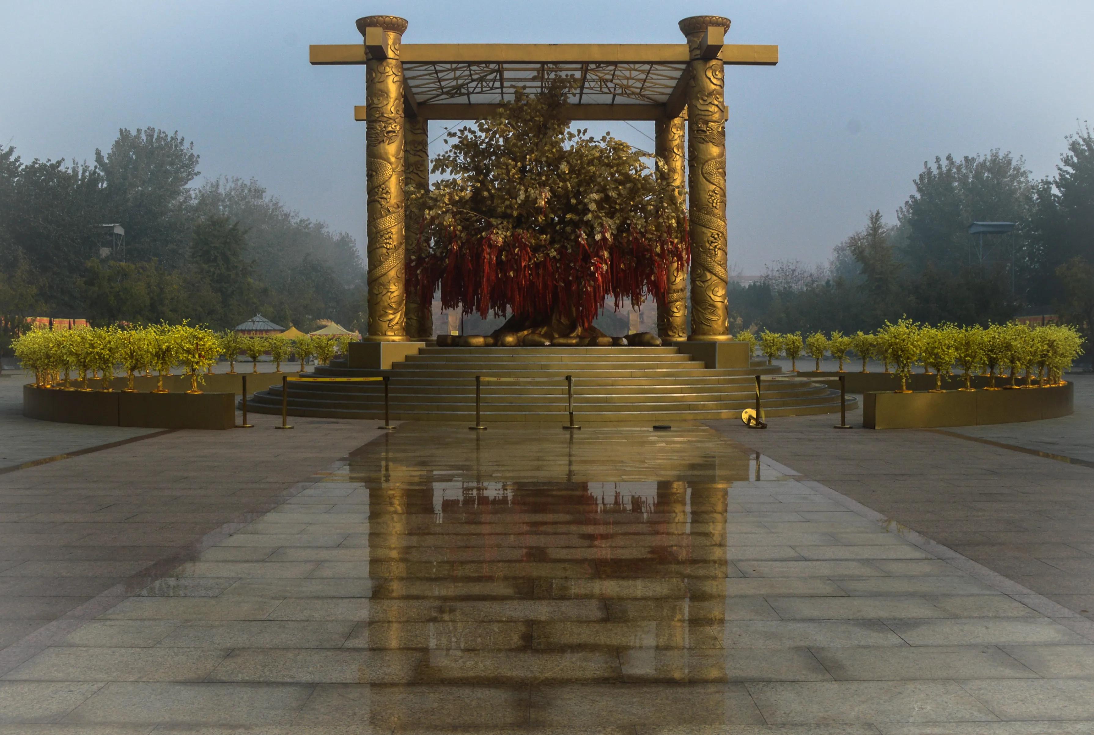 新郑轩辕黄帝故里景区门票,黄帝故里轩辕桥2010年