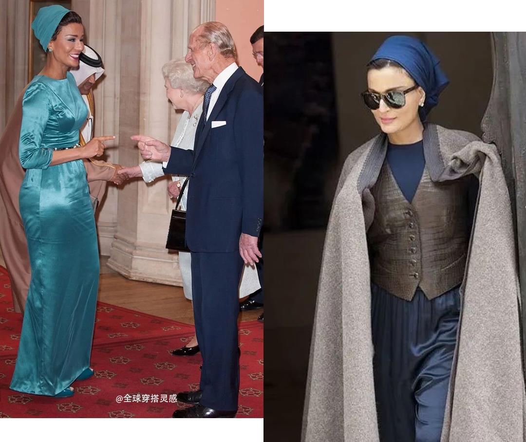 比世界杯还好看的是，卡塔尔太后的高定衣橱爽文人生