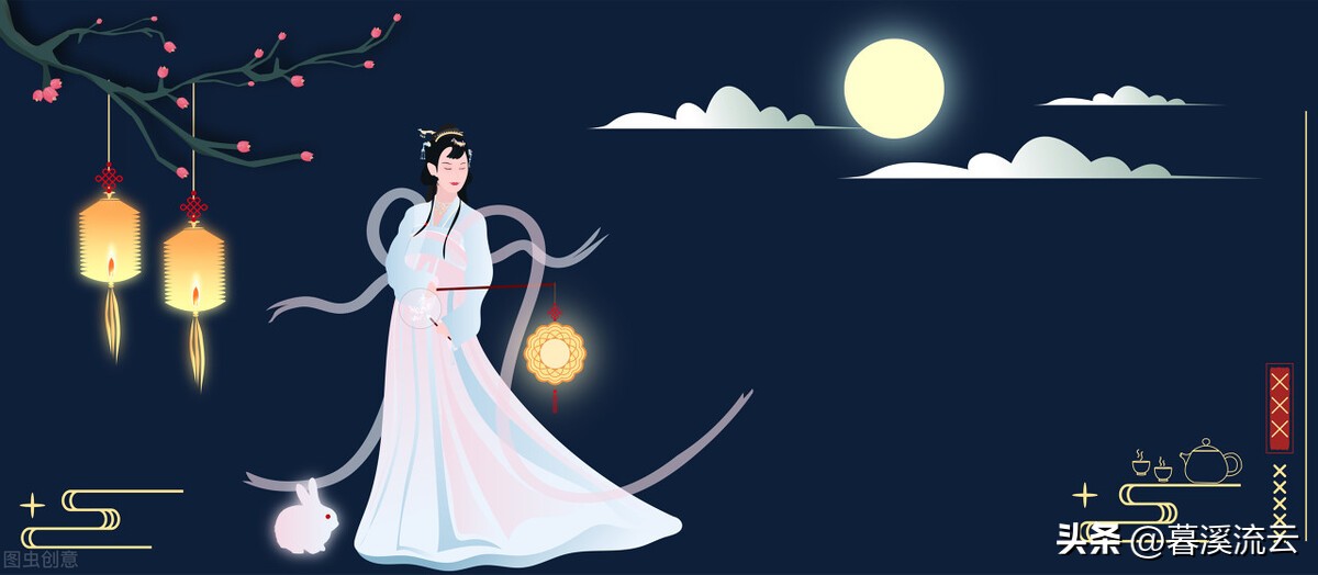 十首最美的中秋诗词千里共婵娟,中秋古诗但愿人长久千里共婵娟