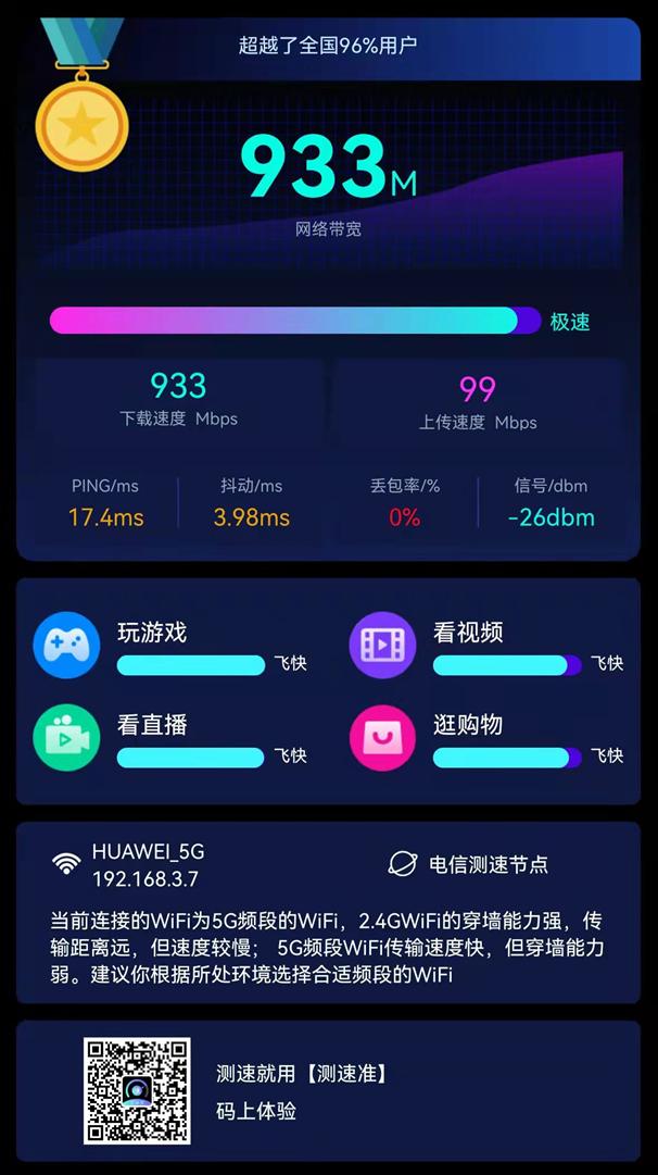 校园网怎么测速,校园网有网络检测系统吗