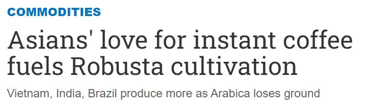 东南亚超市里的速溶咖啡,速溶咖啡东南亚