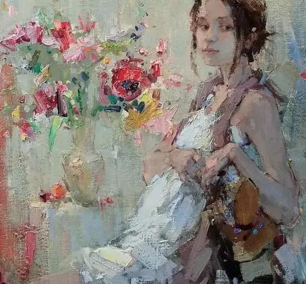 俄罗斯画家笔下的模特,俄罗斯画家笔下的女性肖像