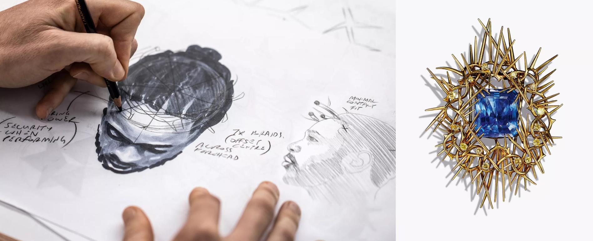 蒂芙尼钻石1.2,kendricklamar荆棘王冠同款手镯