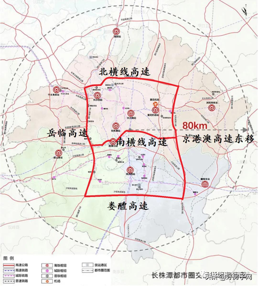 未来长沙南部片区发展前景,融城片区最新规划