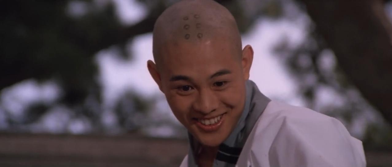 李连杰与黄秋燕电影少林寺,李连杰黄秋燕南北少林