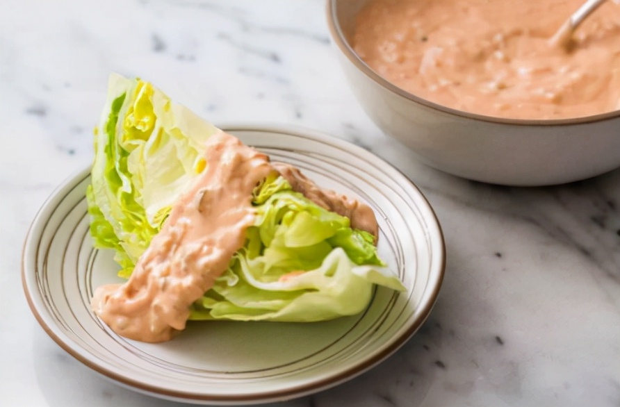 超市买的沙拉酱怎么做蔬菜沙拉,美国沙拉酱搭配