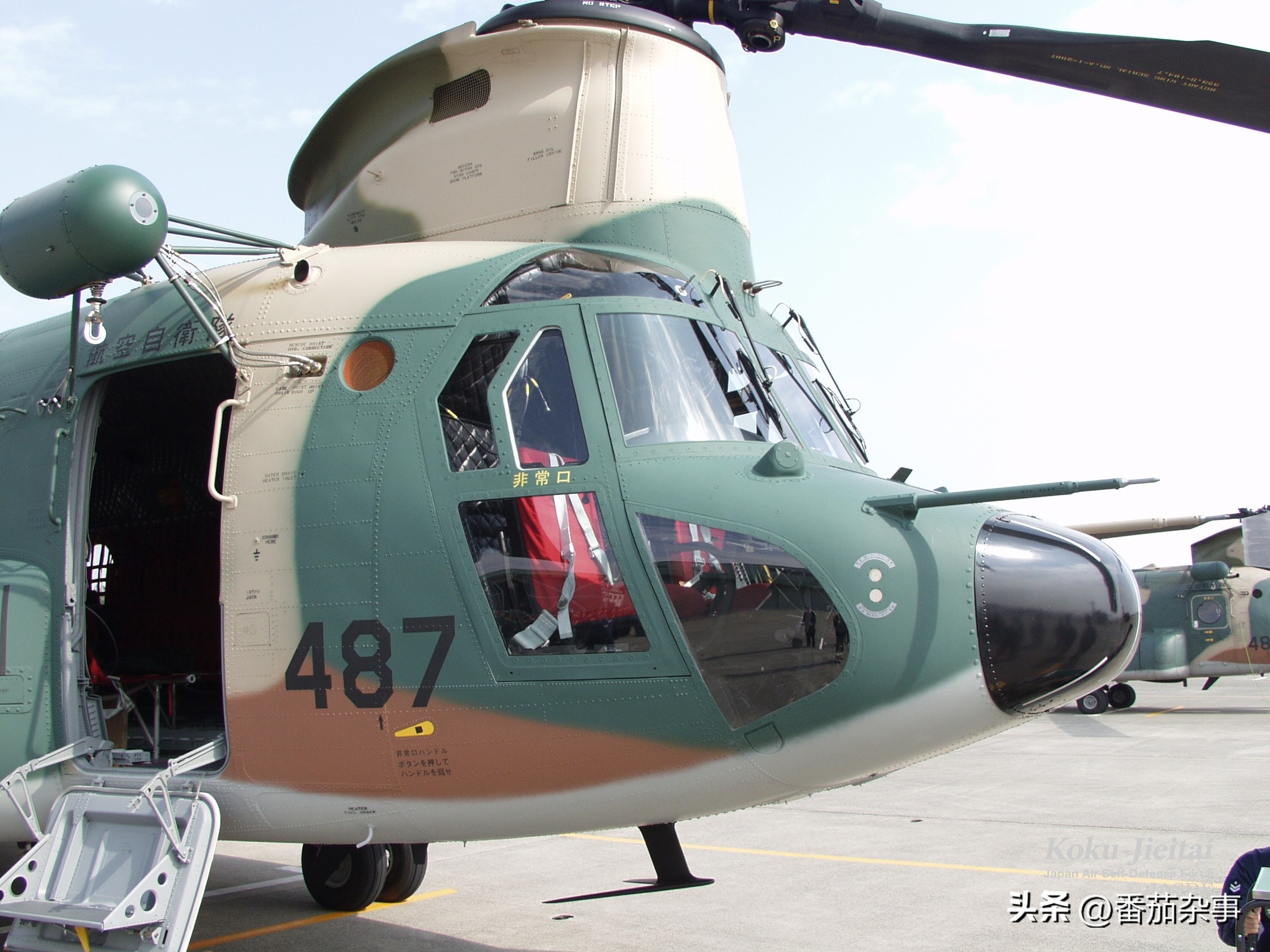 自卫队mh53直升机,日本陆上自卫队ch-47直升机
