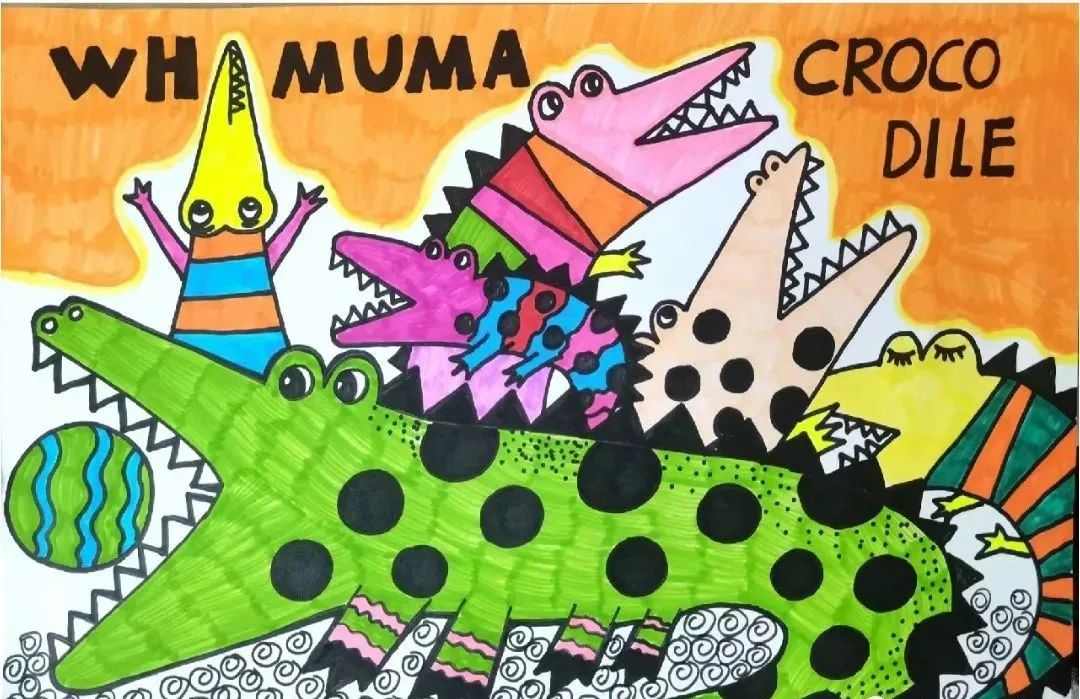 超级简单又特别好看的儿童画,随便怎么画都好看的儿童画