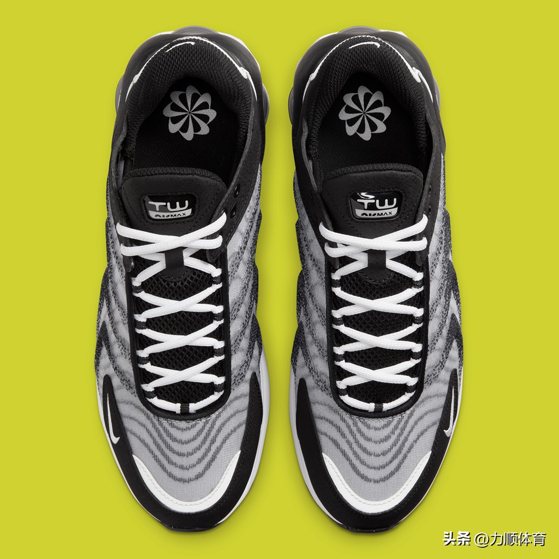 经典黑白配色接管NikeAirMaxTW