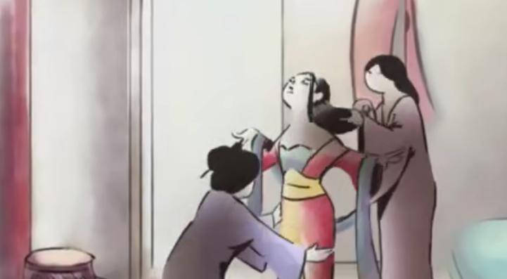 水墨风动画《裹脚少女》，被束缚的不仅是脚，还有向往自由的灵魂