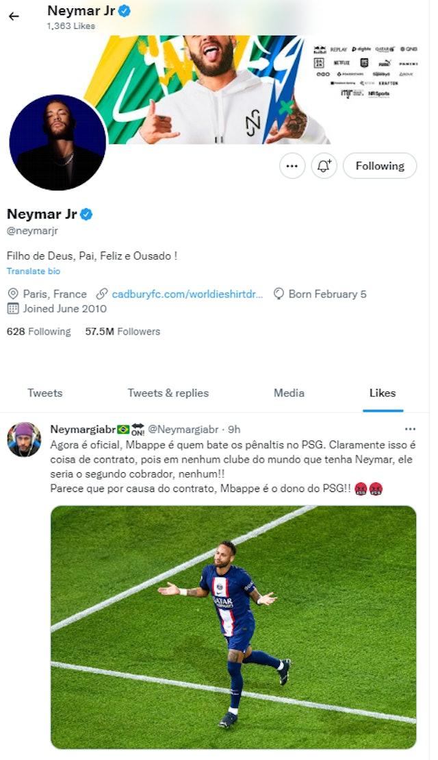 大巴黎内讧！姆巴佩比赛中耍大牌引争议，内马尔强烈不满：很可笑