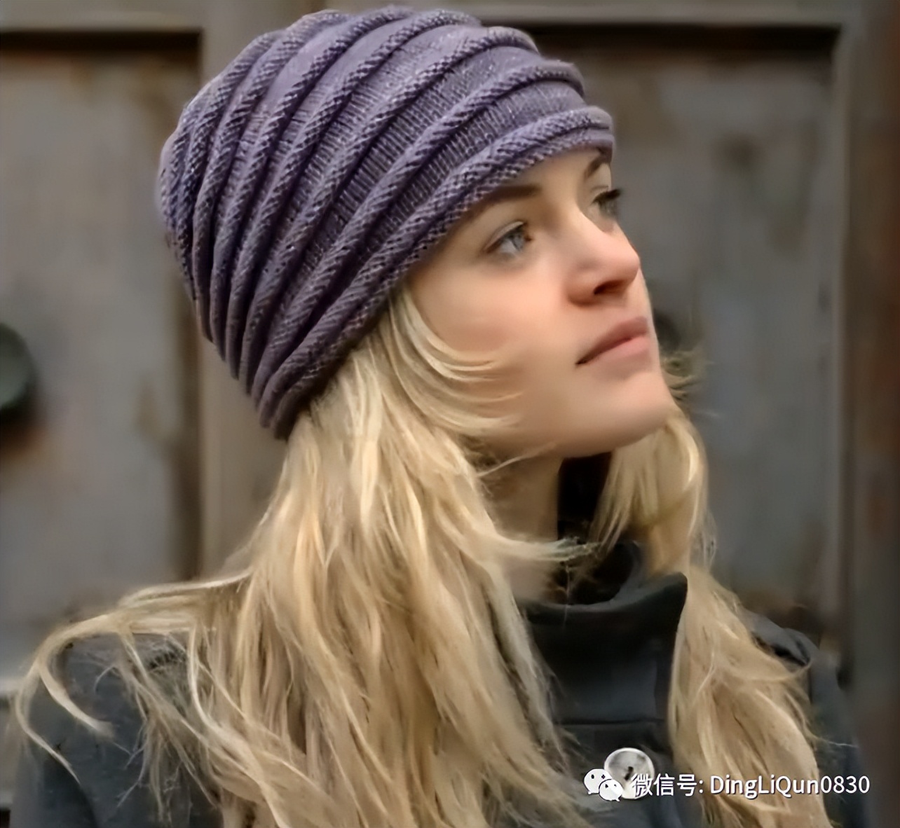 针织帽女冬设计感,秋冬蕾丝帽编织女帽教程