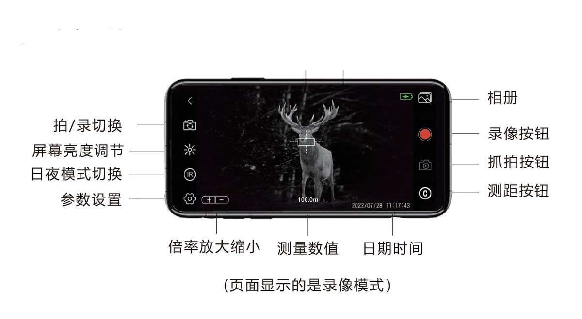 双筒热成像高倍高清夜视仪,100元以上的双筒夜视仪