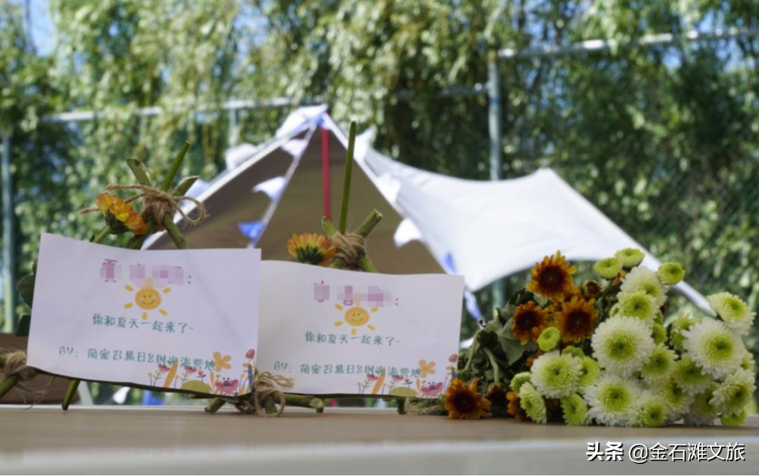 在金石滩时光海格调营地枕着星空入眠！