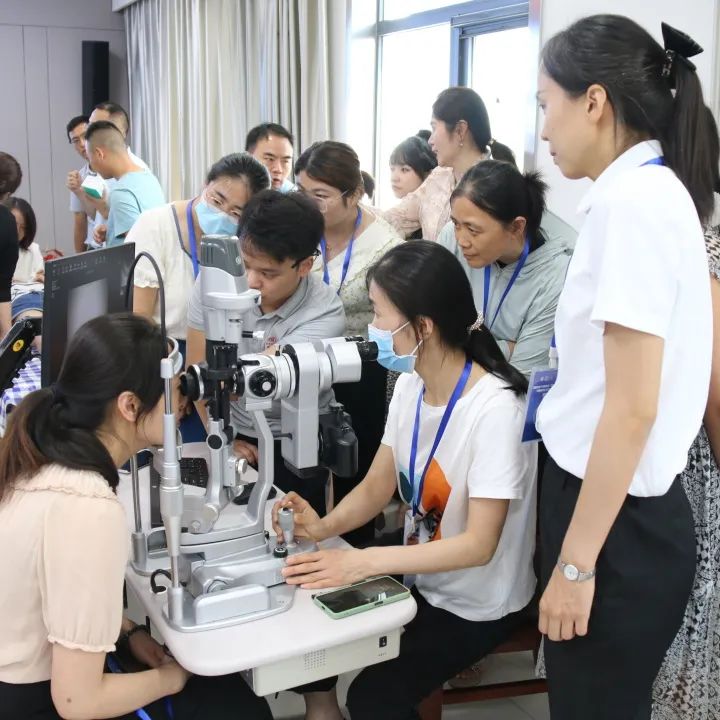 陕西省红十字基金会“西部培训计划”干眼规范化诊疗与实操培训（渭南站）在渭南市二院眼科医院顺利开班
