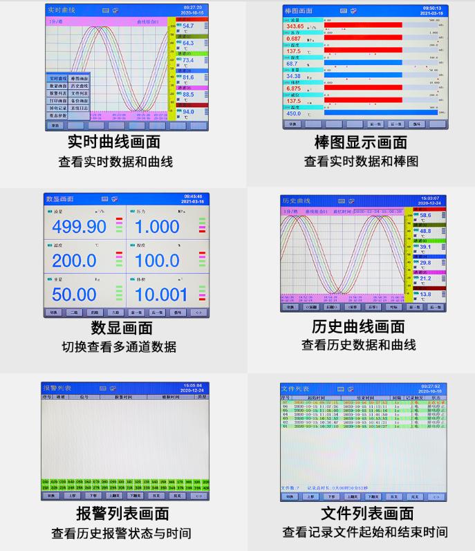 虹润数据采集控制工作站大数据采集记录，多种通讯方式