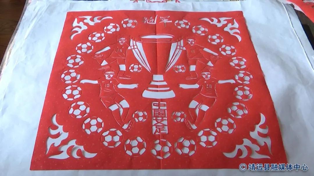 剪纸迎冬奥,助力冬奥会剪纸