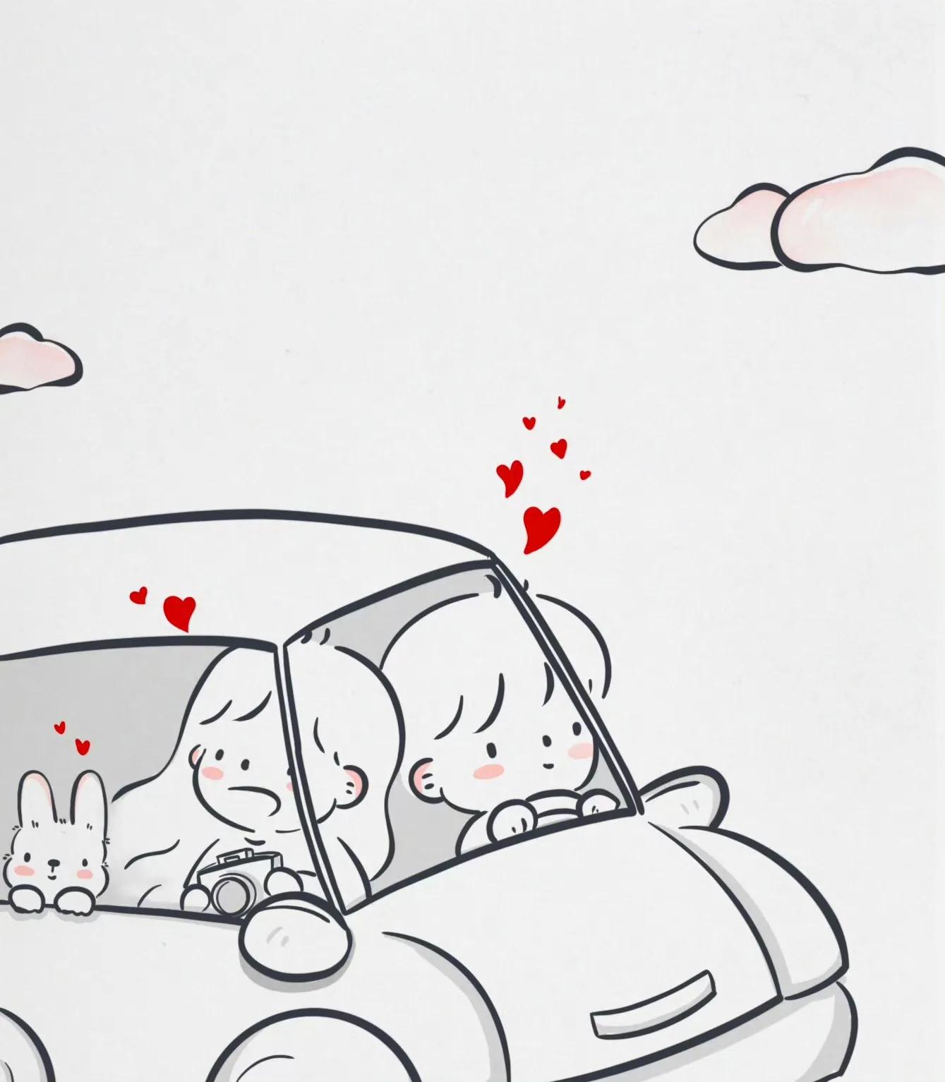 情侣头像爱情简单干净,双向奔赴的头像