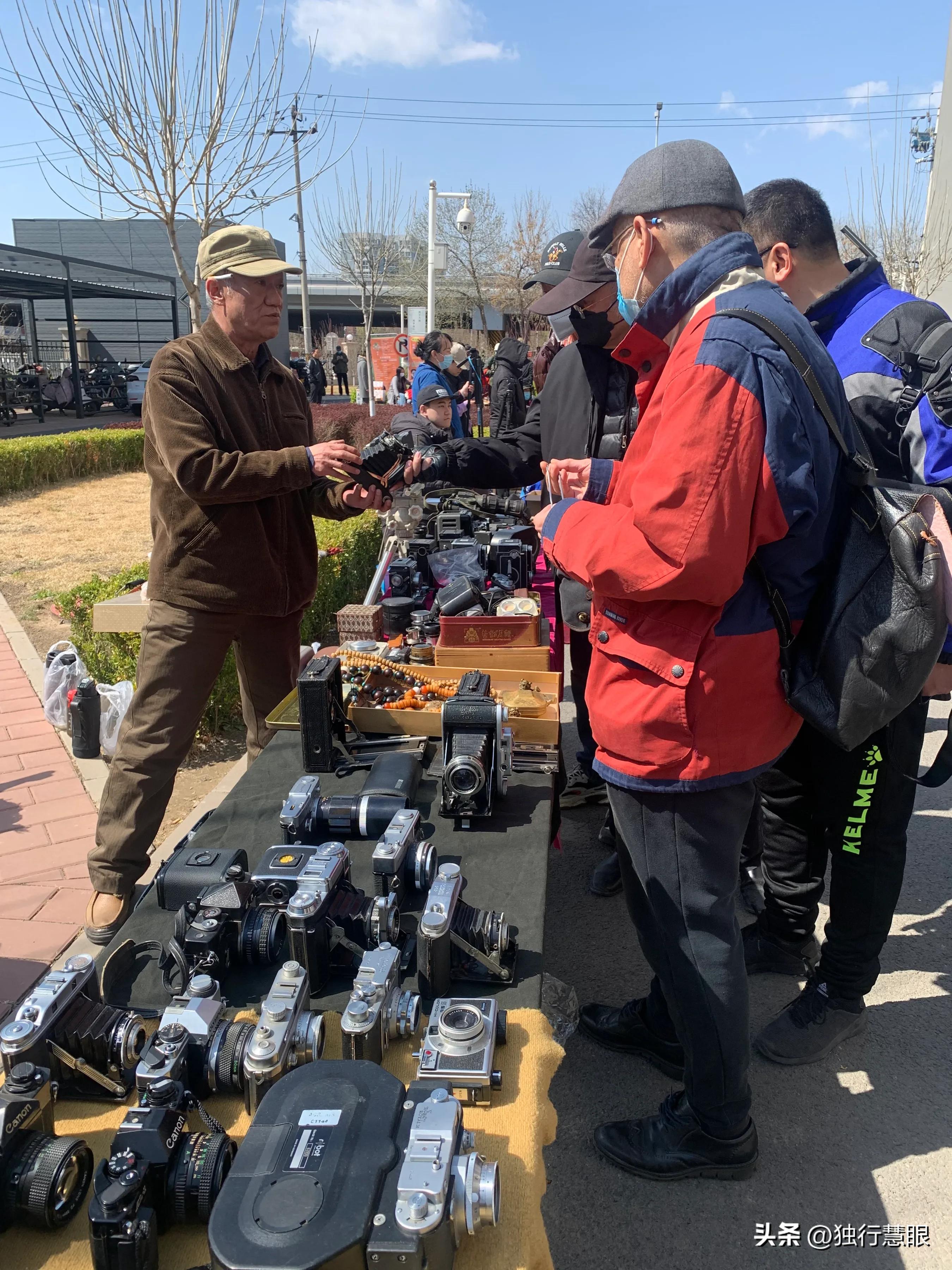 参观北京二手相机交易会