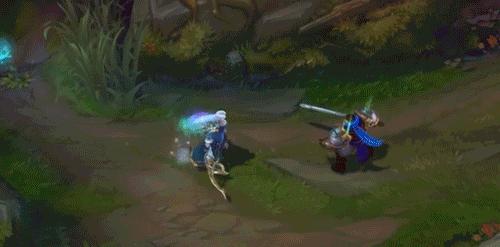 北极星系列皮肤皎月回城特效,北极星神赛娜5杀特效