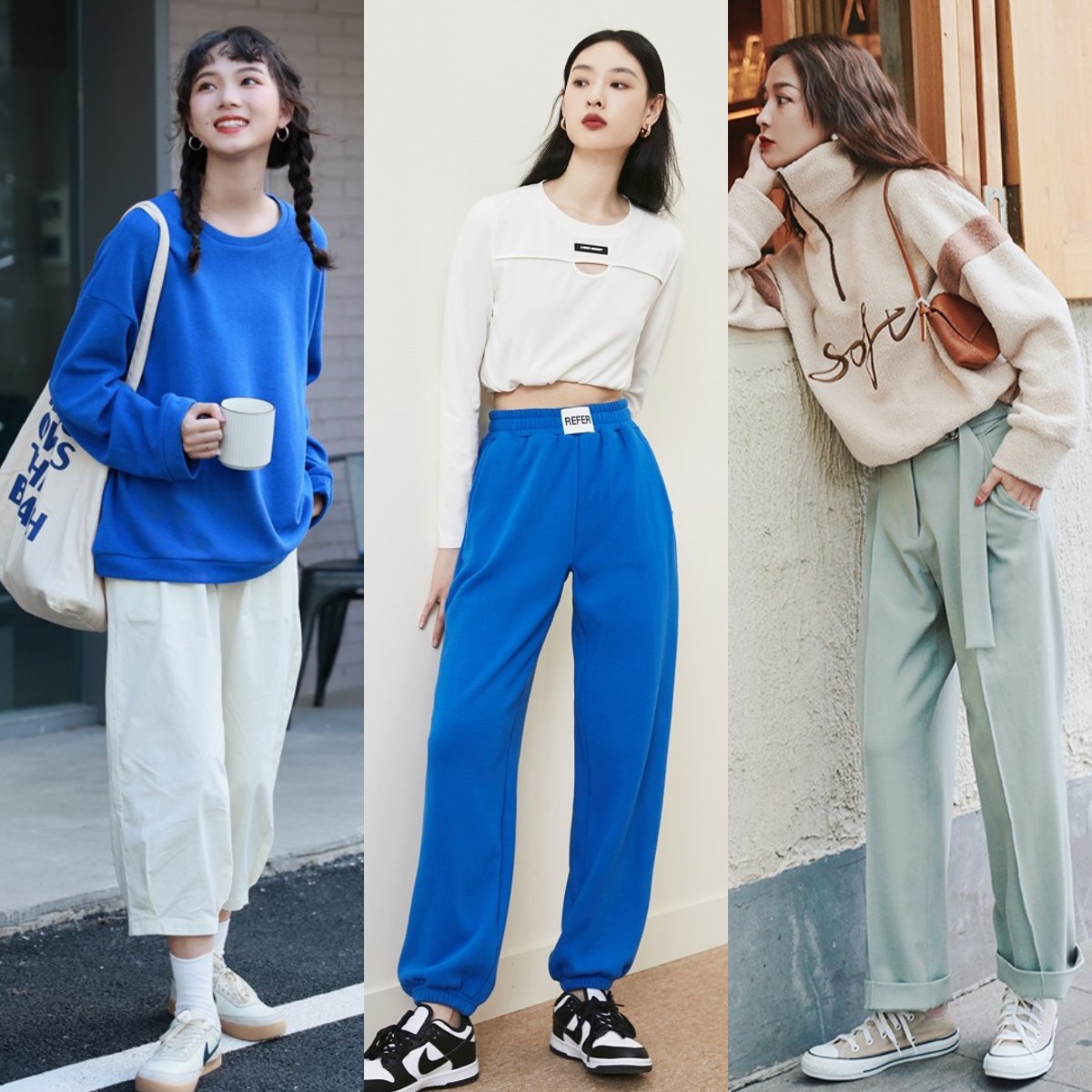 别老穿t恤试试这款显瘦洋气卫衣,卫衣怎么穿才能显瘦又减龄