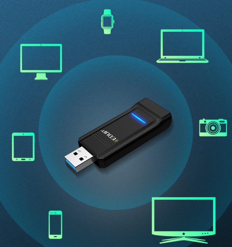 免驱WiFi6出击做游戏赢家翼联EP-1688S无线网卡鼎新上市