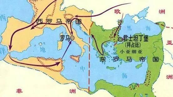 古罗马帝国历史年表,古罗马历史与中国历史对照表