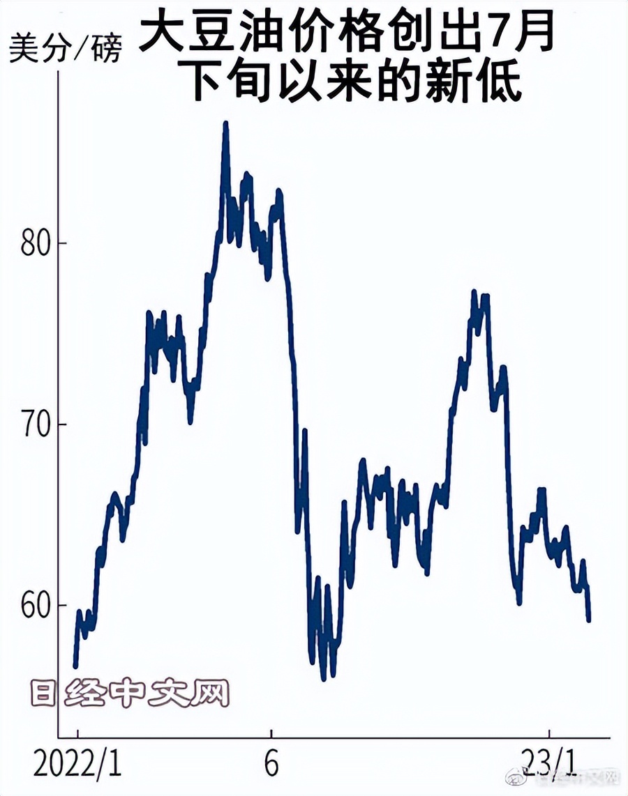 大豆油价格涨了还是跌了,大豆油价格涨了么