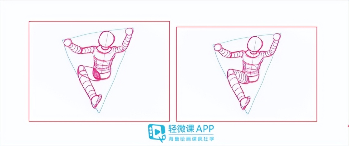 漫画人体各种动作教学画法,漫画人体的画法零基础