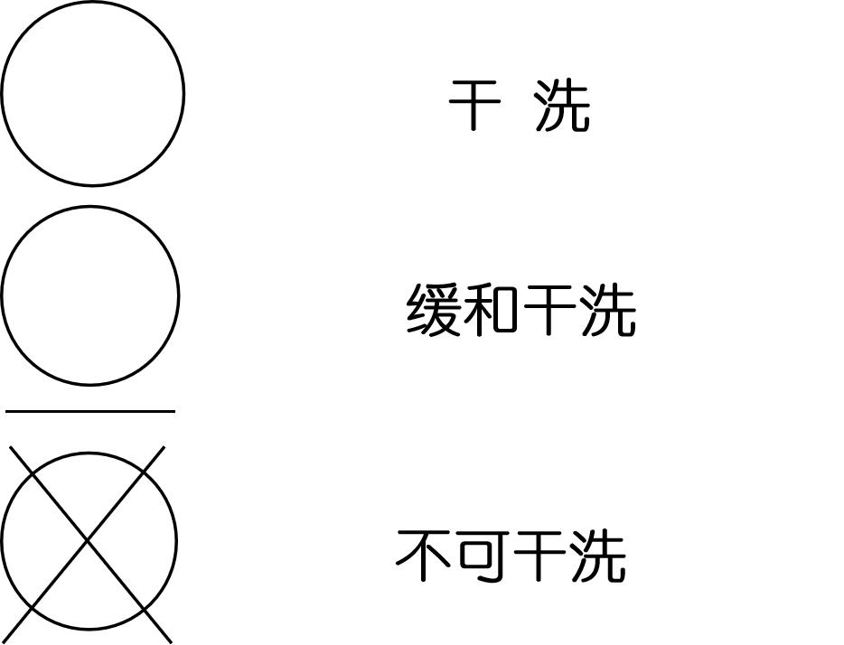 服装常用洗标基础知识/买衣服、卖衣服必备
