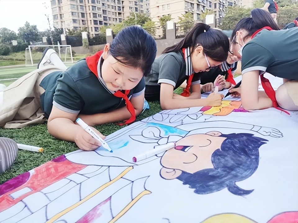 淮安小学庆国庆,童心庆国庆喜迎二十大征文