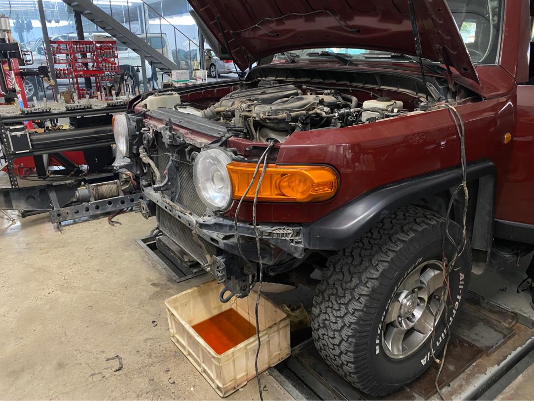 翻新07款丰田酷路泽,07年丰田fj酷路泽翻新