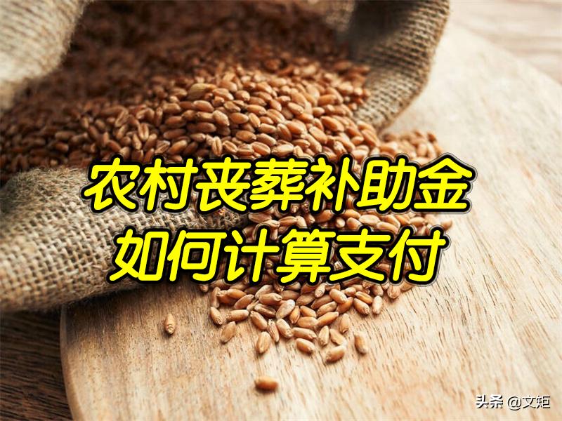 农村丧葬费补助标准多长时间领取,农村低保户丧葬费补贴多少