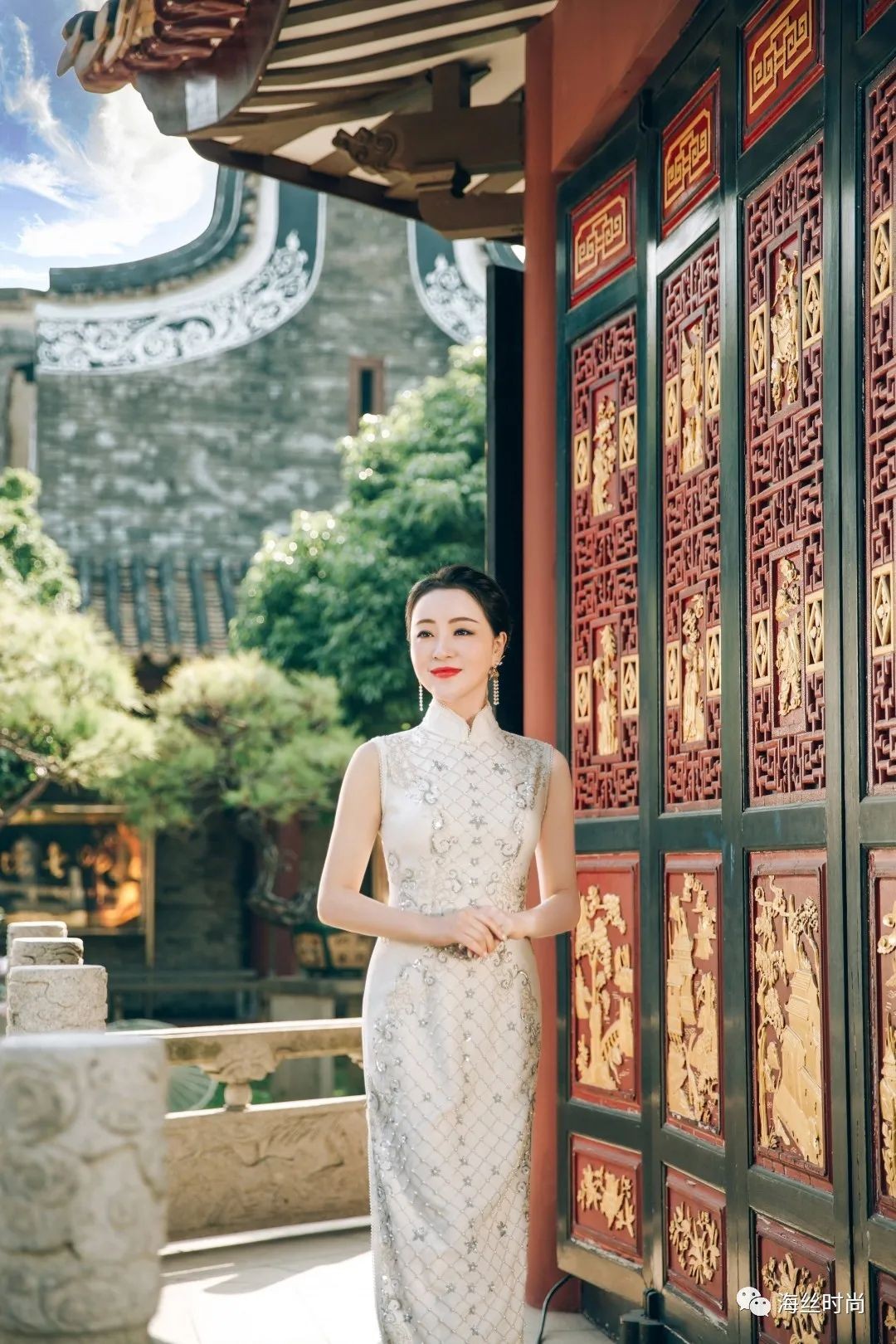 国潮旗袍和其它旗袍有什么不一样,中国式旗袍极具吸引力的东方美