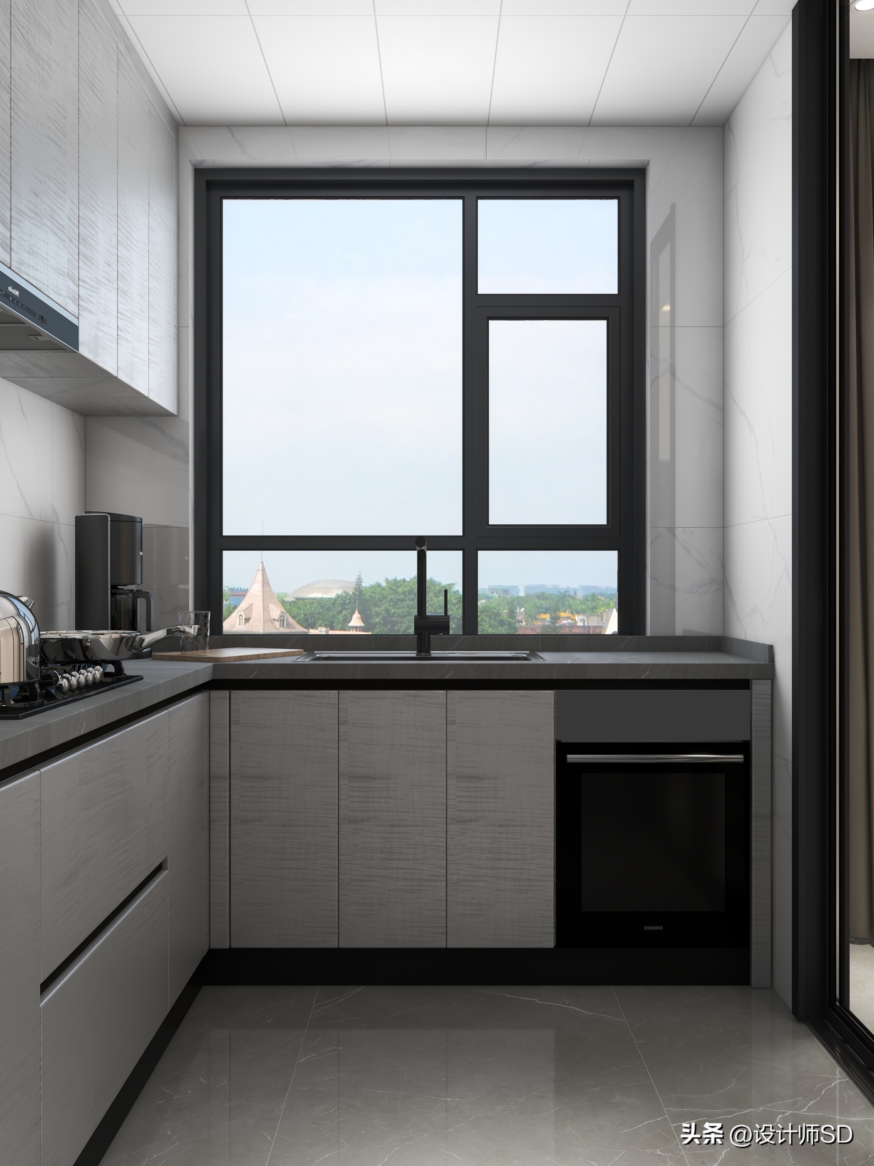 一进门客餐厅全屋一览无遗,一进屋就好看的餐厅