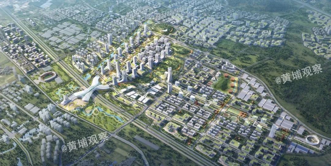 黄埔高铁新城规划,黄埔高铁新城进展