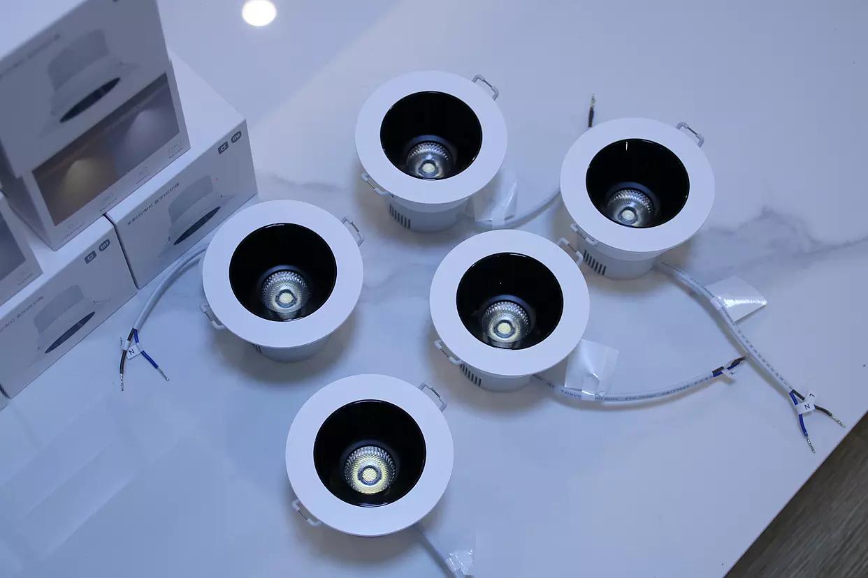 米家灯评测,米家蓝牙mesh智能射灯开箱评测