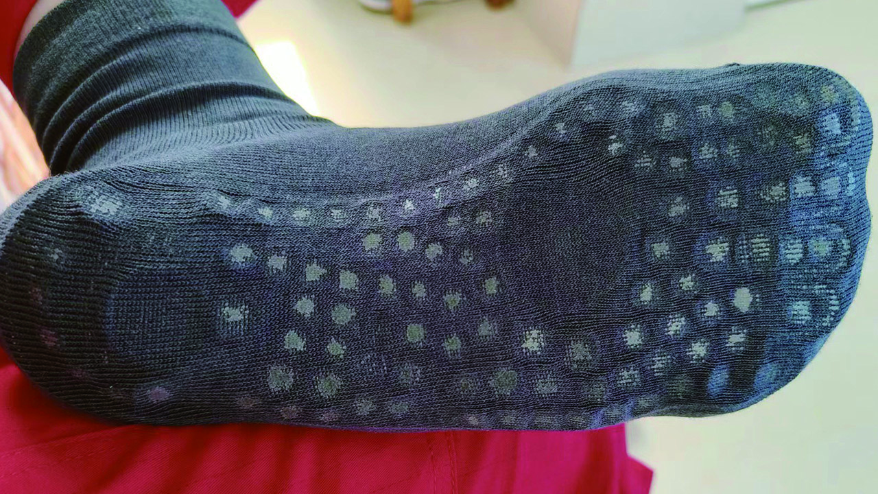 精油按摩养生袜,足疗袜真的有用吗