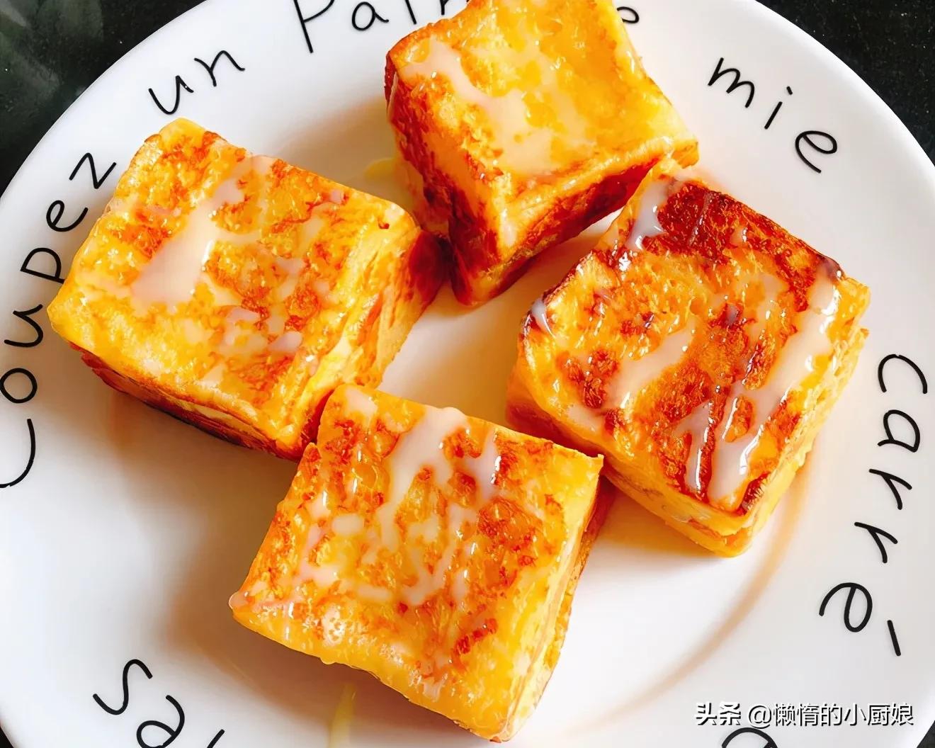 牛奶鸡蛋西多士早餐,儿童营养早餐西多士