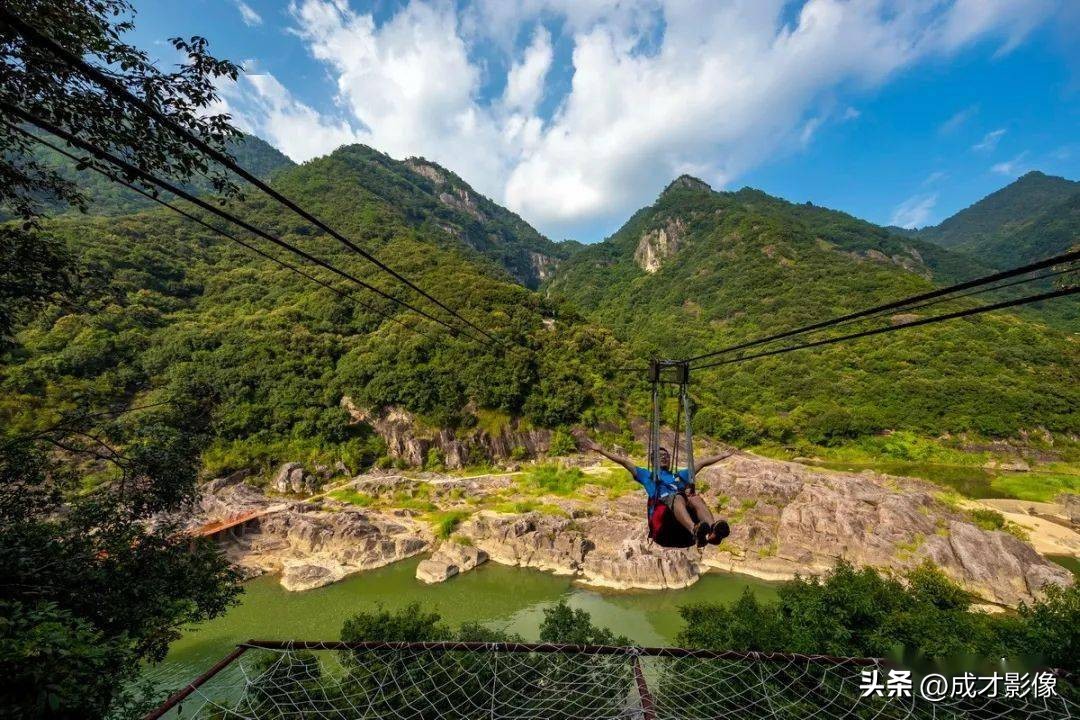 永泰瀑布景点,福建省永泰县百漈沟景区