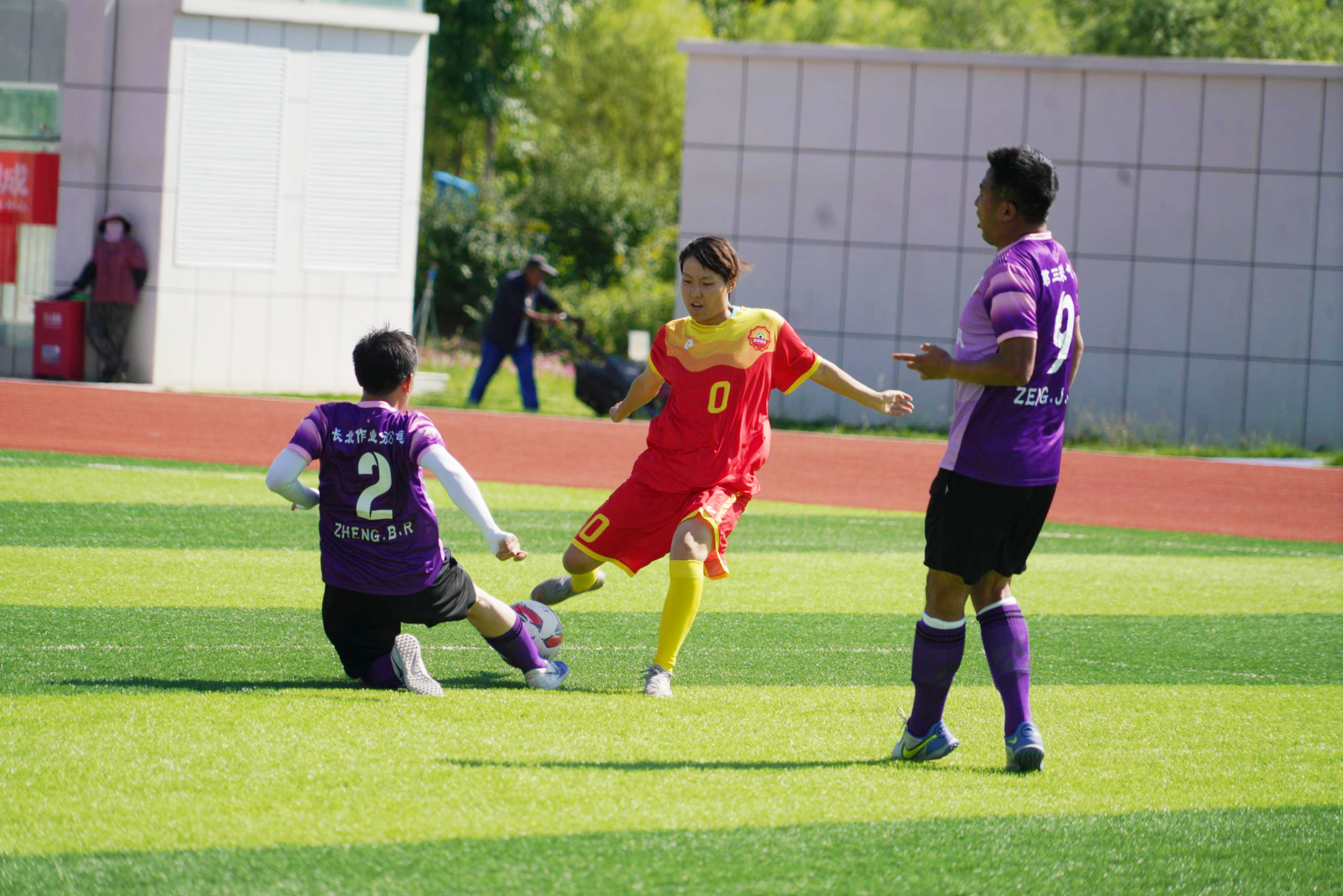 长庆长北杯足球赛开幕式,第二届足球赛开赛