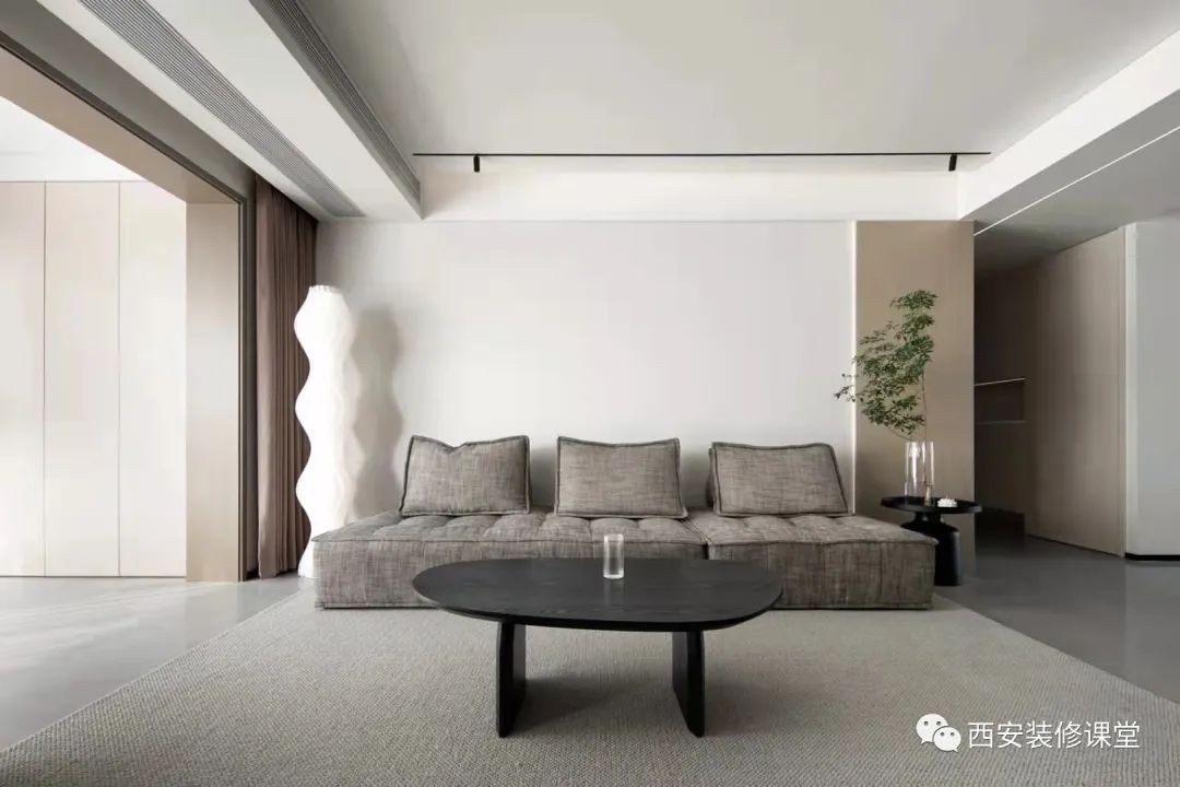 室内绿植软装搭配案例怎么摆,绿植与轻奢结合的软装搭配