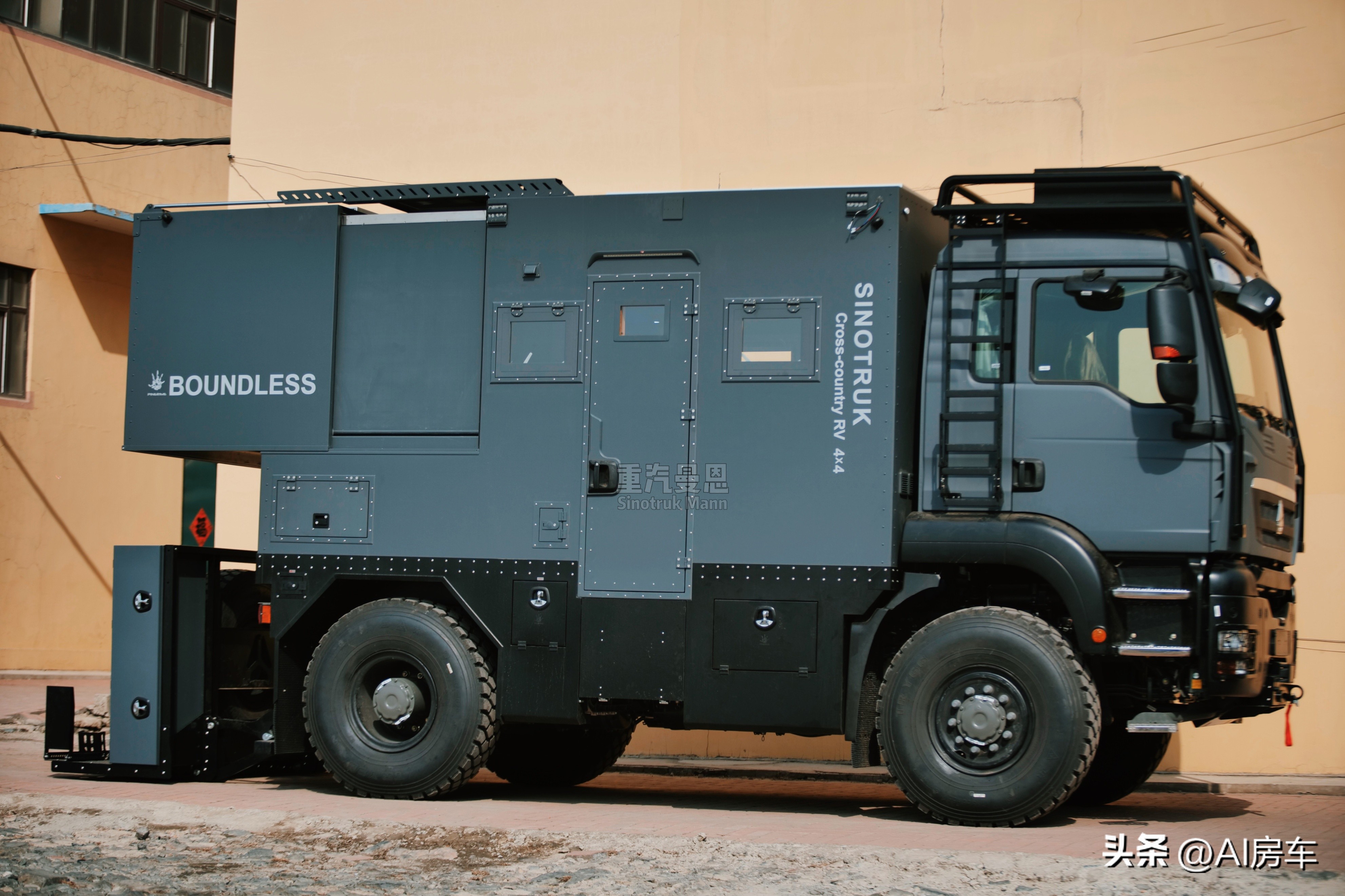 C2本能开的国产军卡型大房车！吃住，越野小意思，还能组团开聚会